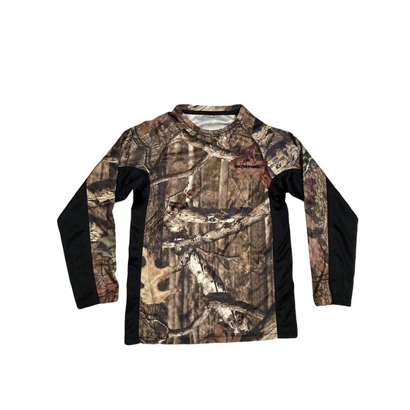 Mossy Oak Camouflage Activewear Long Sleeve Shirt - Picture 3 of 6